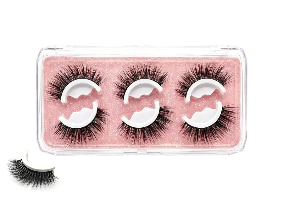 Reusable Self-Adhesive False Eyelashes 🔥